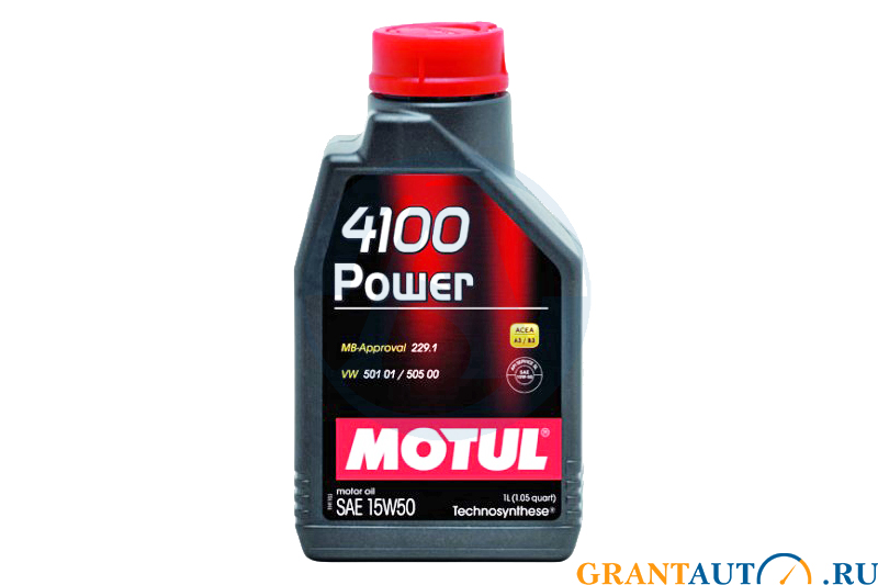 

Масло моторное MOTUL 4100 15W50 1л