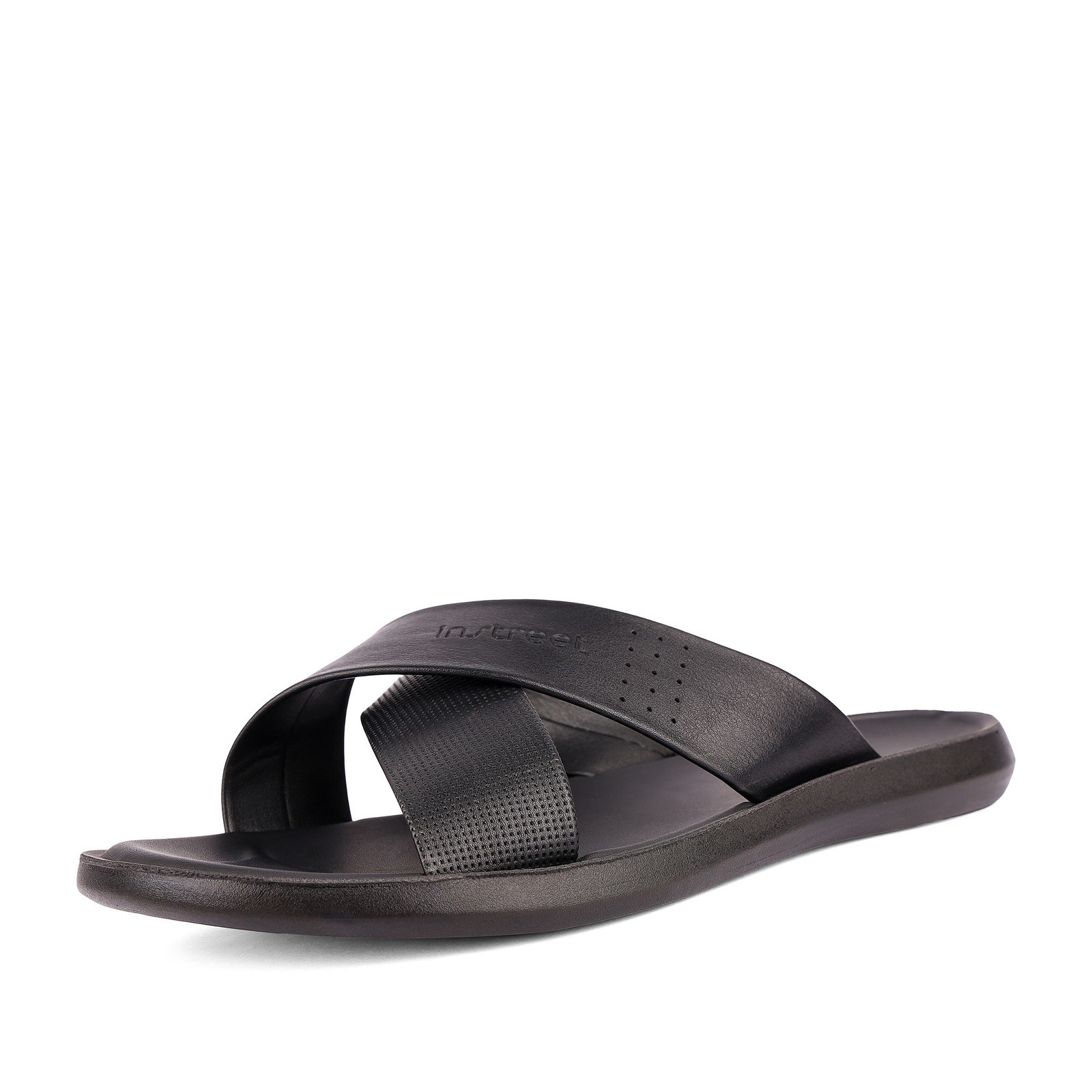 

Сабо мужские INSTREET 248-41MV-066SS черные 45 RU, Черный, 248-41MV-066SS