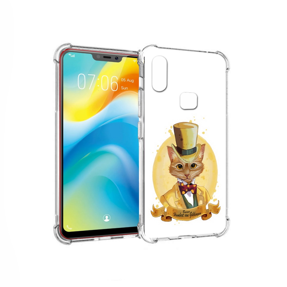 

Чехол MyPads Tocco для Vivo Y85 кот юрист (PT108269.426.401), Прозрачный, Tocco