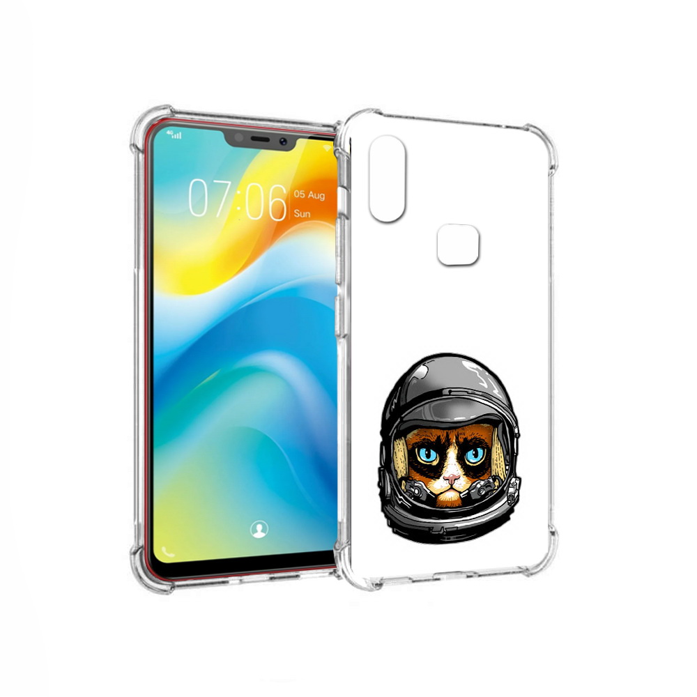 

Чехол MyPads Tocco для Vivo Y85 кот космонавт (PT108269.426.400), Прозрачный, Tocco