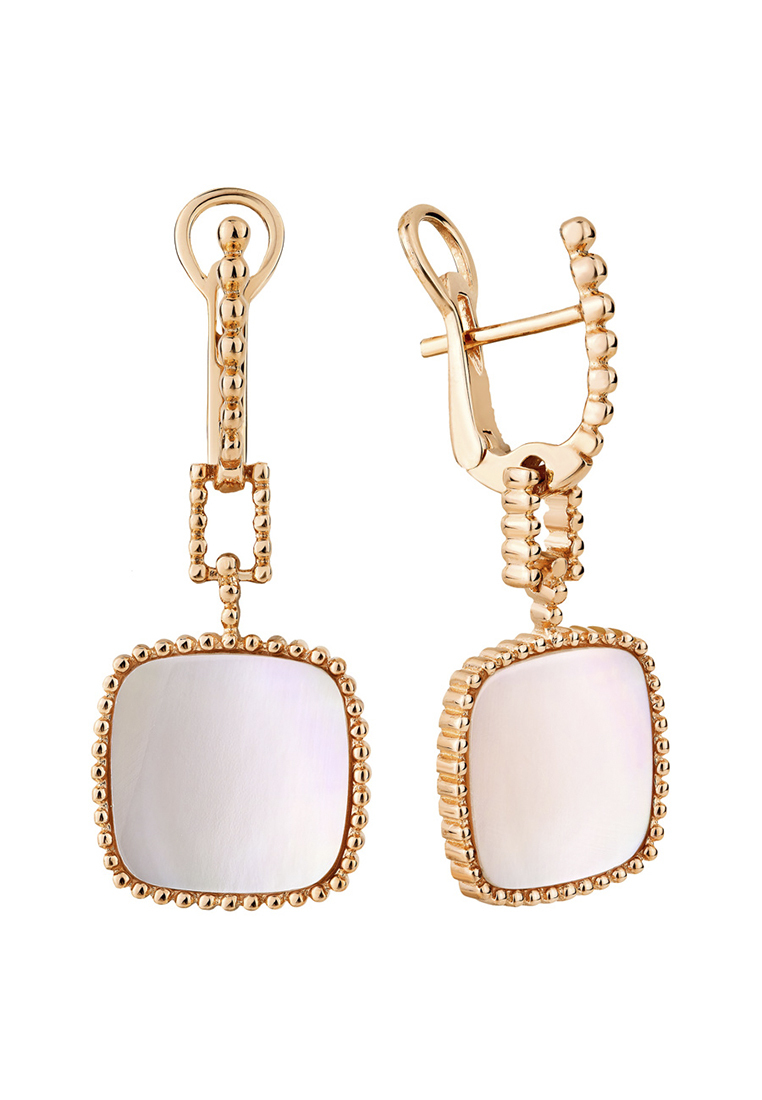 

Серьги подвески из серебра с перламутром Kari Jewelry СЛ-2418К, СЛ-2418К