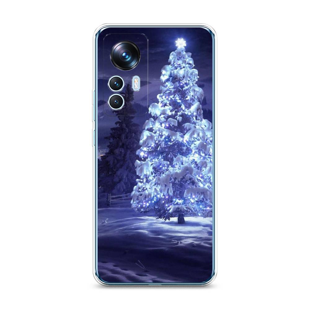 

Чехол на Xiaomi 12T "Зима 4", Синий;черный;белый, 316650-2