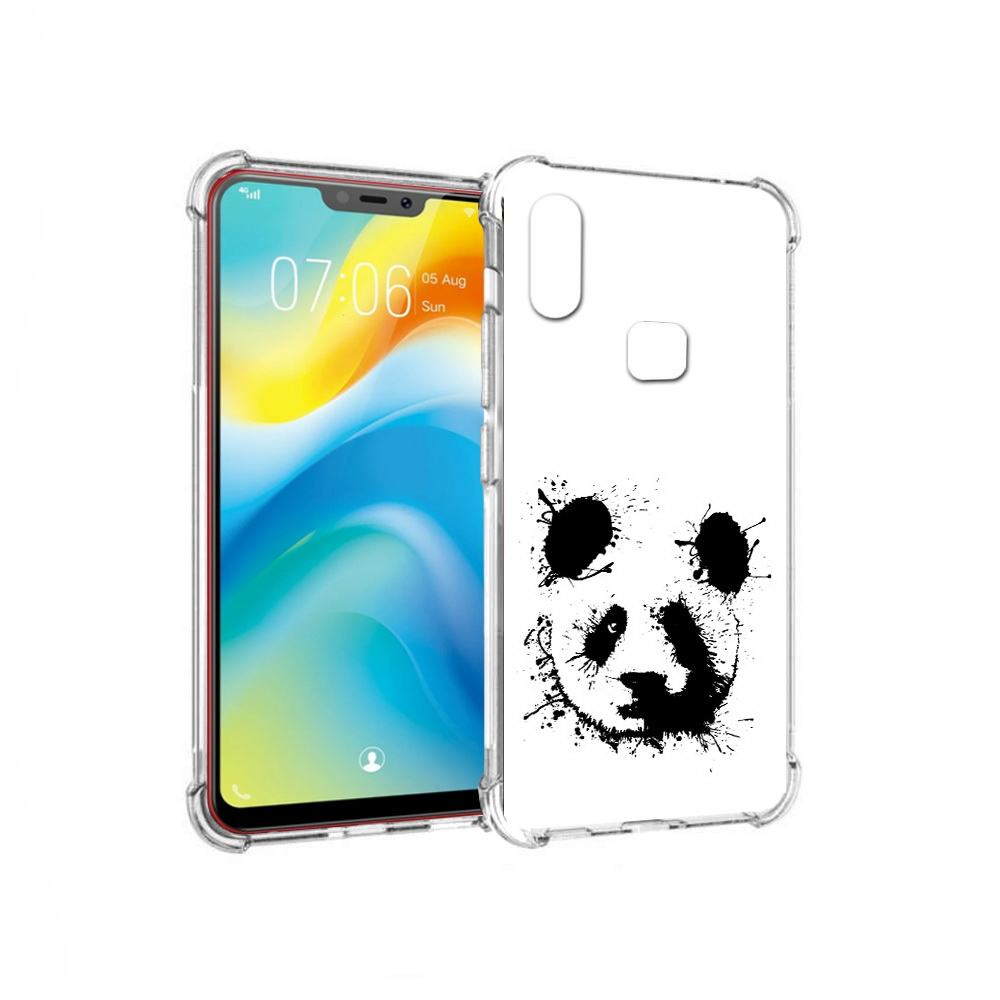 

Чехол MyPads Tocco для Vivo Y85 клякса-панда (PT108269.426.389), Прозрачный, Tocco