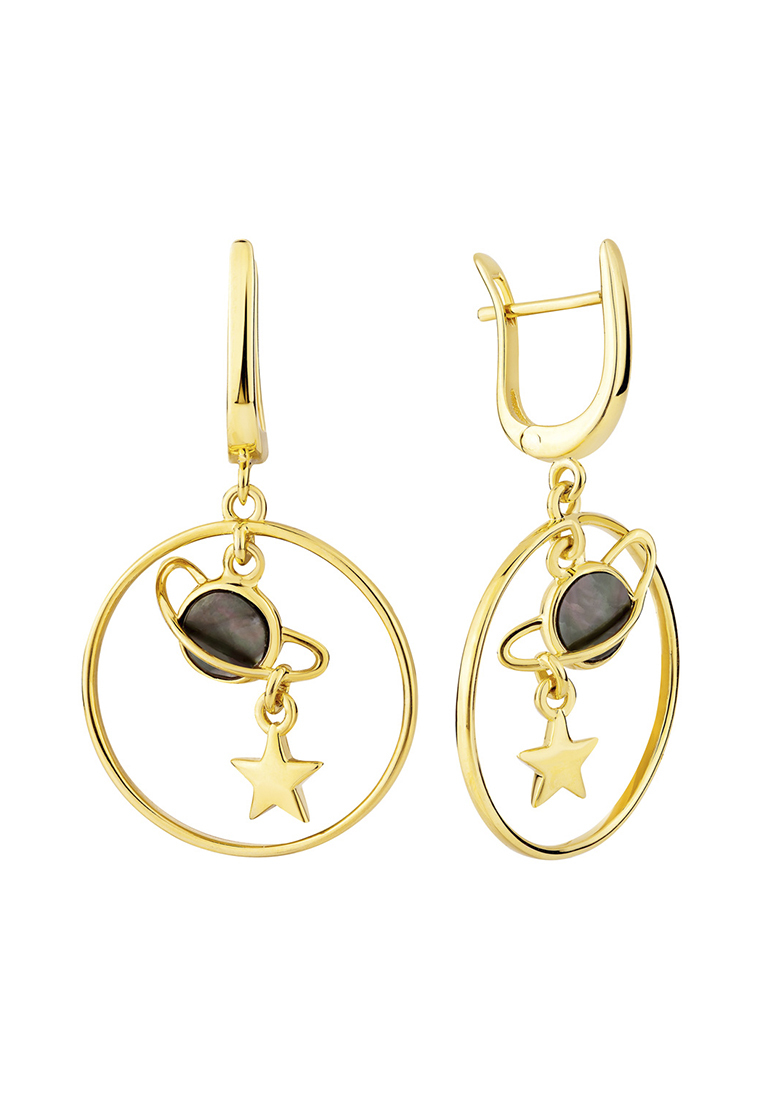 

Серьги подвески из серебра с агатом Kari Jewelry СЛ-2419Ж, СЛ-2419Ж