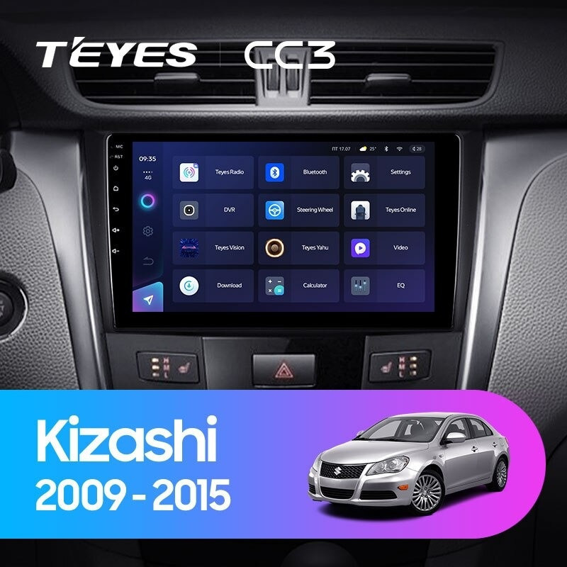 Штатная магнитола Teyes CC3L 464 Suzuki Kizashi 2009-2015 3346500₽