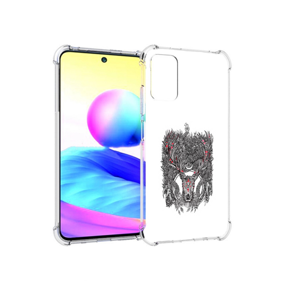 

Чехол MyPads Tocco для Xiaomi Redmi Note 10 5G Дизайнерские_676 (PT162080.297.67), Прозрачный, Tocco