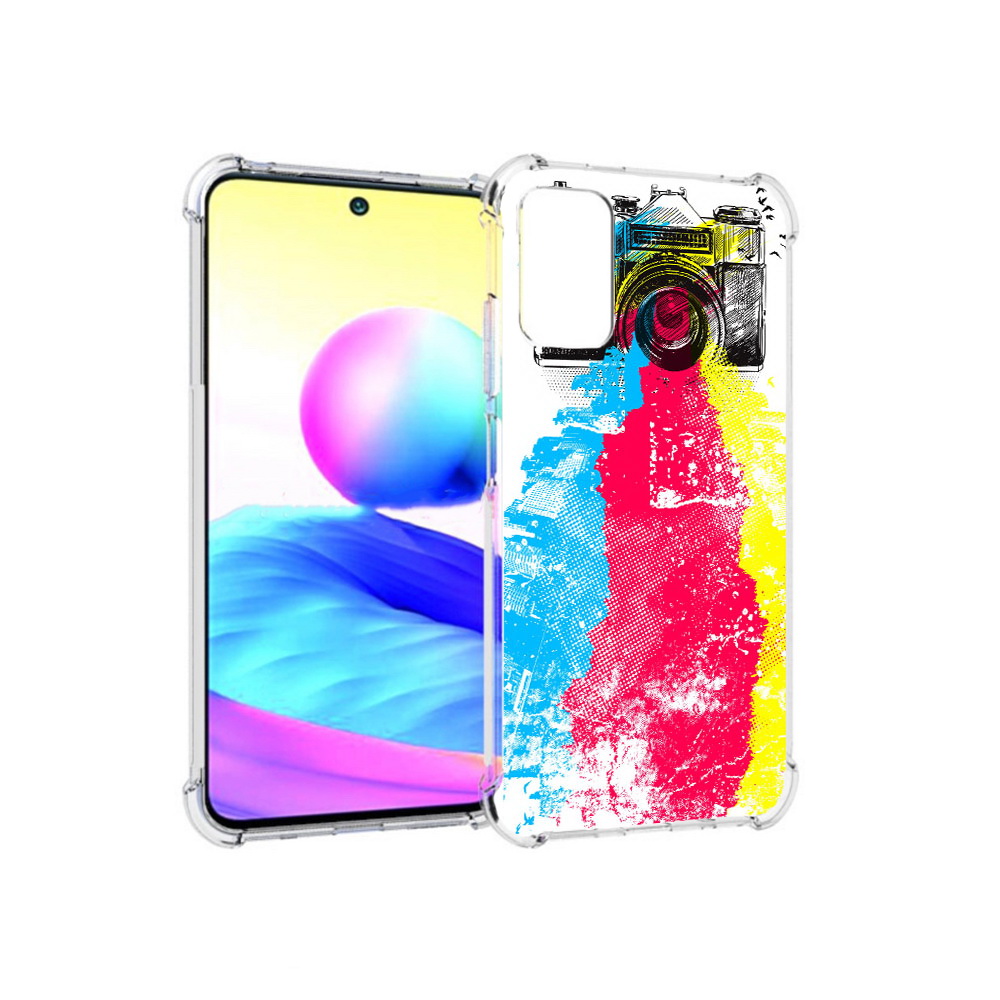 Чехол MyPads Tocco для Xiaomi Redmi Note 10 5G цветной фотоаппарат (PT162080.297.668)