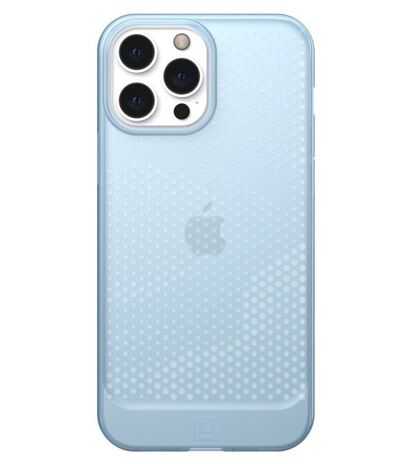 фото Чехол u by uag lucent series для iphone 13 pro max голубой (cerulean) (11316n315858)