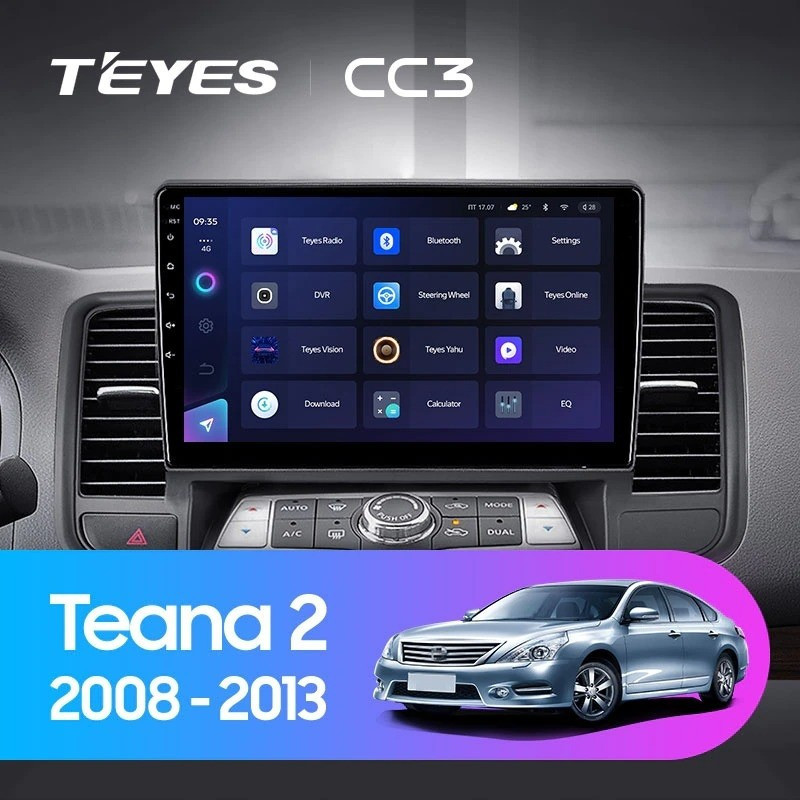 Штатная магнитола Teyes CC3L 464 Nissan Teana J32 2008-2013 Тип-В 3040000₽