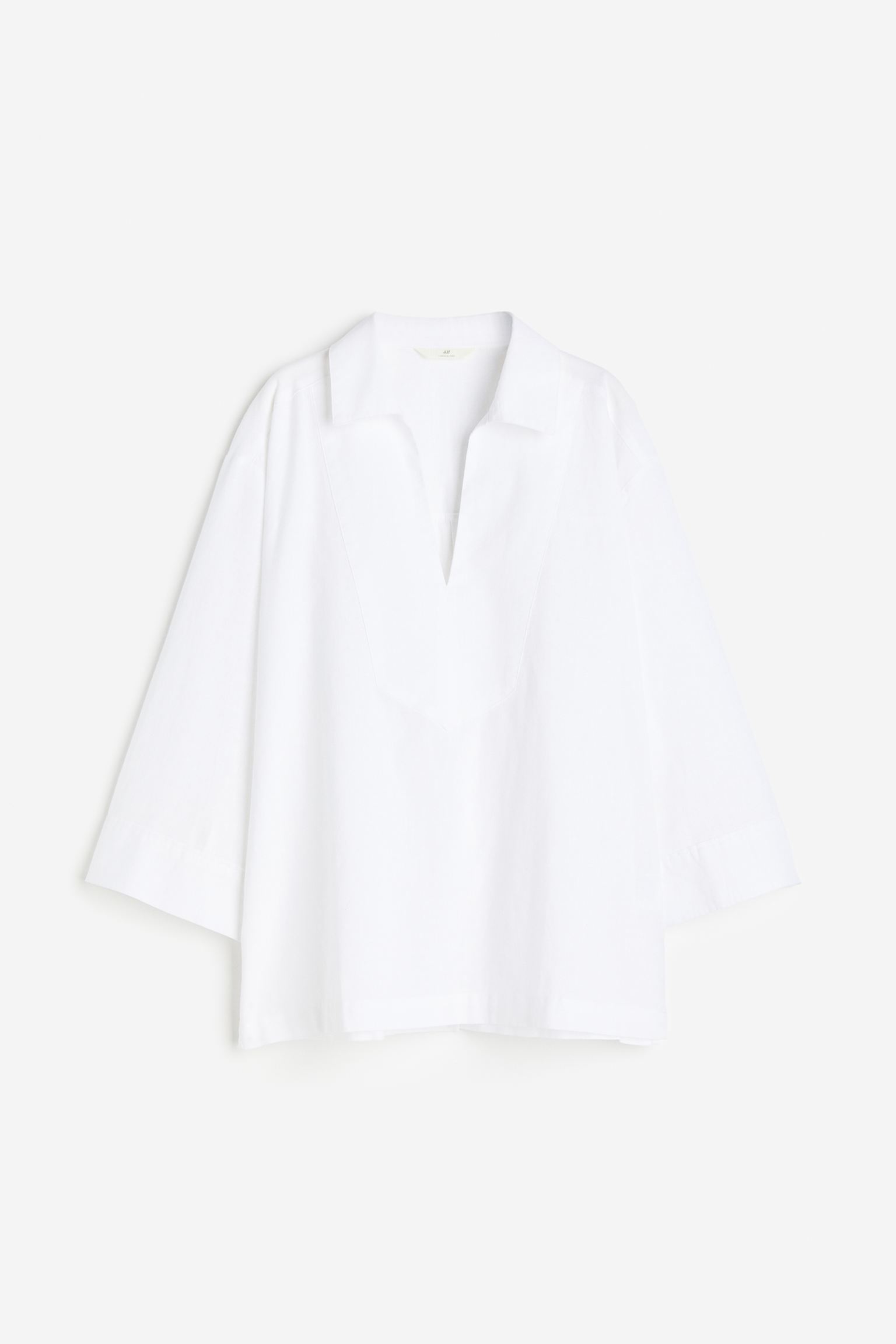 

Блуза женская H&M 1143708002 белая S (доставка из-за рубежа), Белый, 1143708002