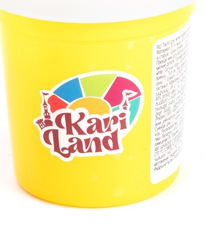 Тесто для лепки Kari Land белый 85 г 3167-white 99₽