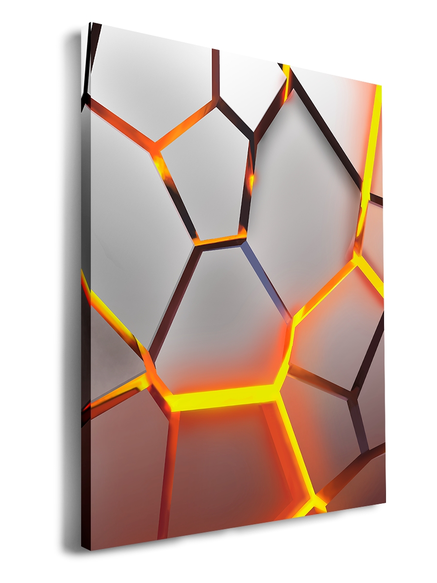 

Картина DRABS 60x40 см на холсте 3D плиты
