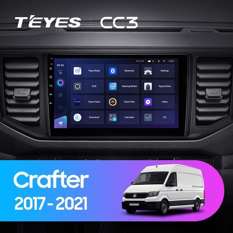 Штатная магнитола Teyes CC3L 432 Volkswagen Crafter 2017-2021 2770000₽