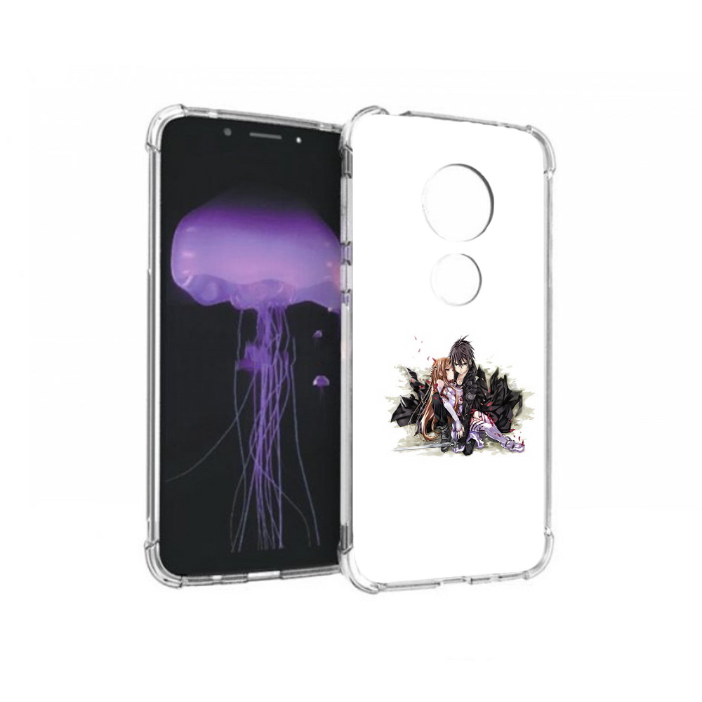 

Чехол MyPads Tocco для Motorola Moto G7 аниме асуна (PT123662.354.222), Прозрачный, Tocco