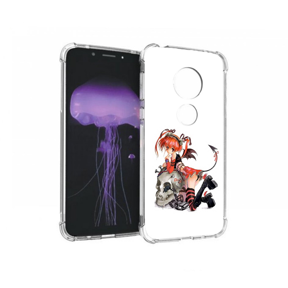 

Чехол MyPads Tocco для Motorola Moto G7 аниме (PT123662.354.221), Прозрачный, Tocco