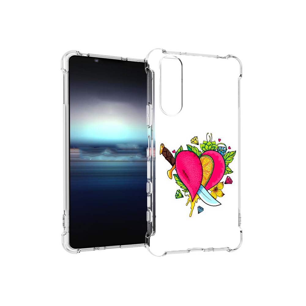 

Чехол MyPads Tocco для Sony Xperia 5 Фруктовое сердце (PT154834.228.188), Прозрачный, Tocco