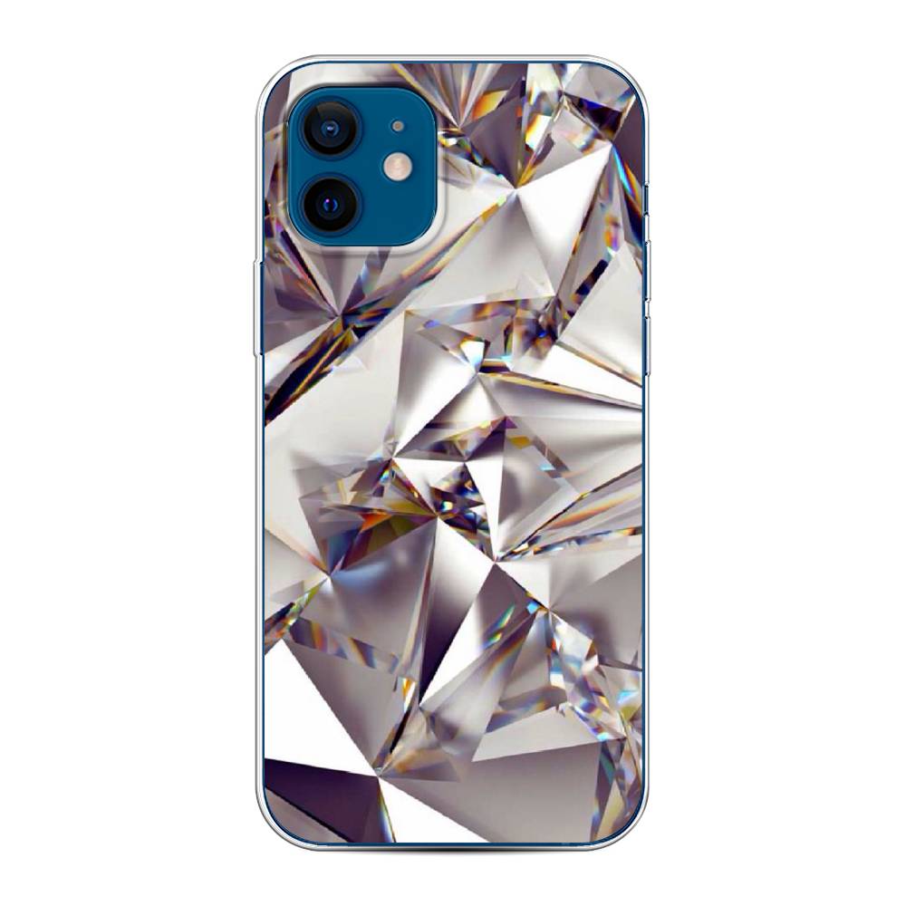 

Чехол Awog на Apple iPhone 12 / Айфон 12 "Бриллианты", Разноцветный, 12550-7