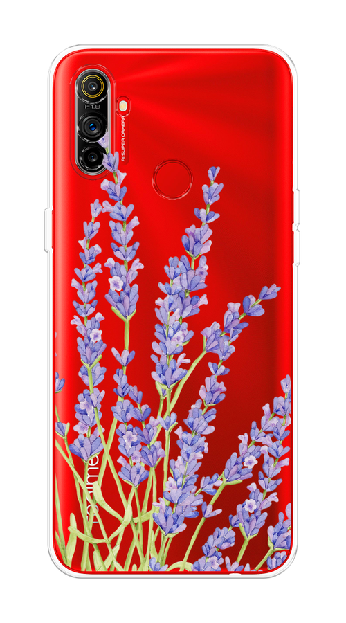 

Чехол на Realme C3 "Лавандовые стебли", 253050-1
