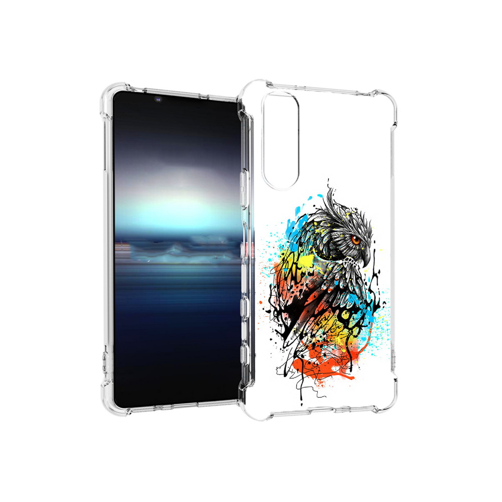 

Чехол MyPads Tocco для Sony Xperia 5 Творческая сова (PT154834.228.170), Прозрачный, Tocco