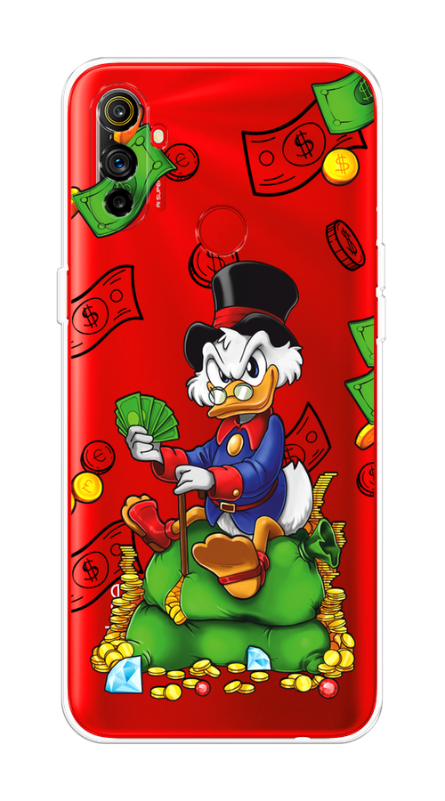 

Чехол на Realme C3 "Scrooge Richness", Черный;синий;зеленый, 253050-1