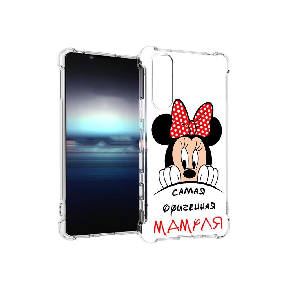 

Чехол MyPads Tocco для Sony Xperia 5 Самая лучшая мамуля Мини Маус (PT154834.228.152), Прозрачный, Tocco