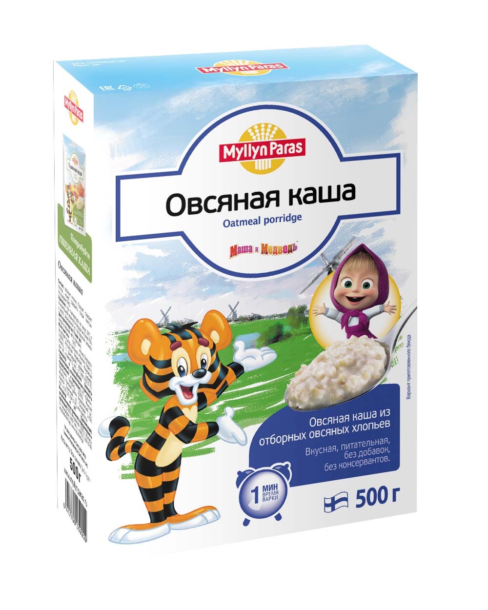 

Каша овсяная Myllyn Paras из отборных хлопьев 500 г