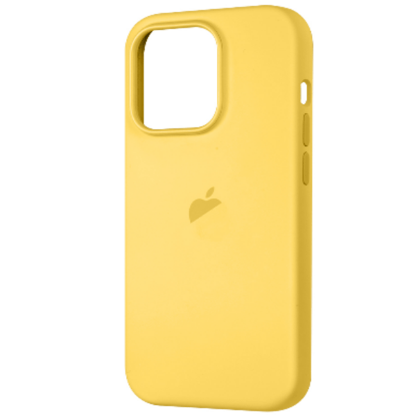 

Чехол iPhone 14 Pro Silicon Case Sun Glow (MagSafe) c Logo, желтый, iPhone 14 Pro Silicon Case (MagSafe) c LOGO