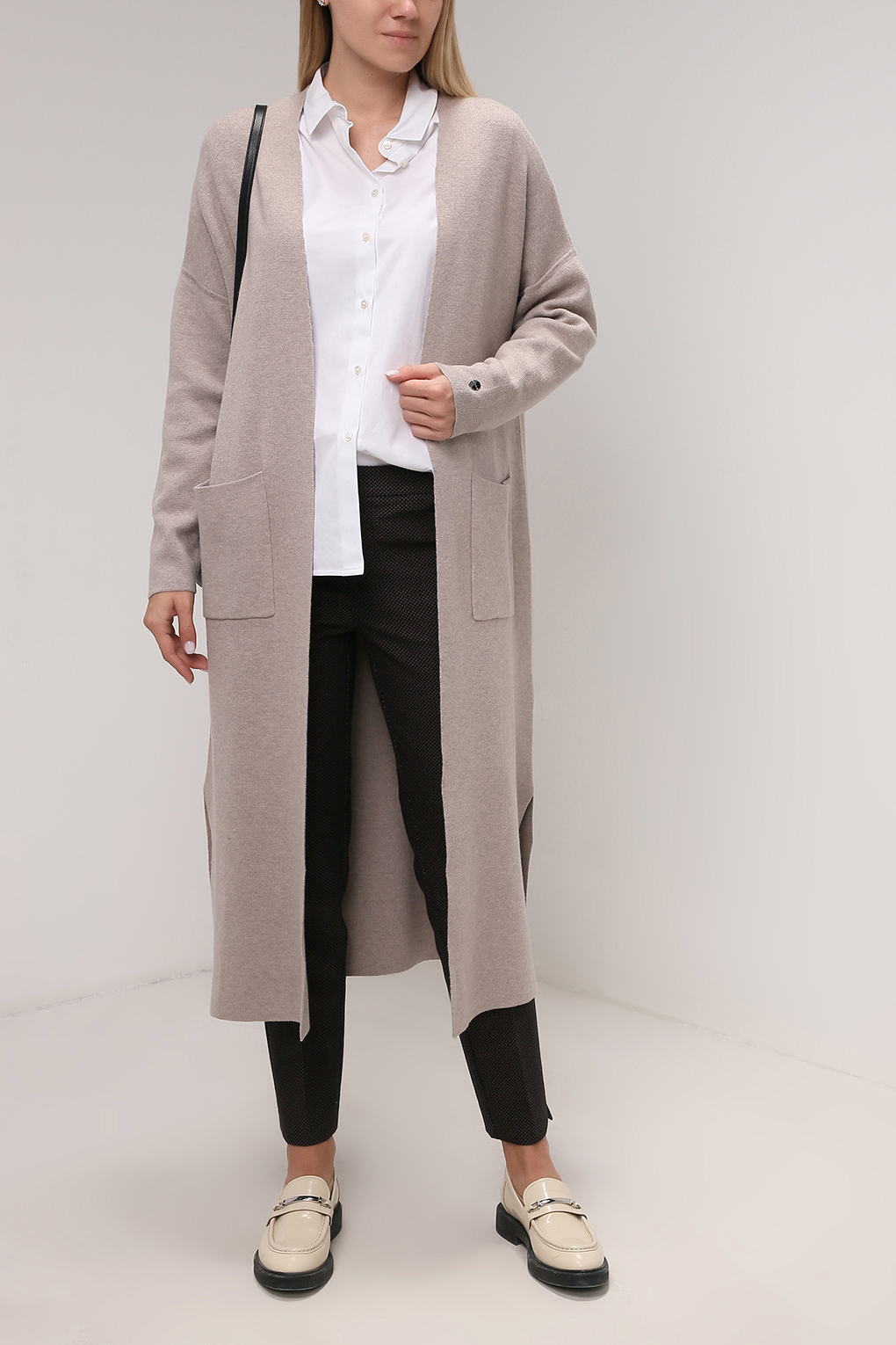 

Кардиган женский NOOM 2107 HALI серый S, 2107 HALI