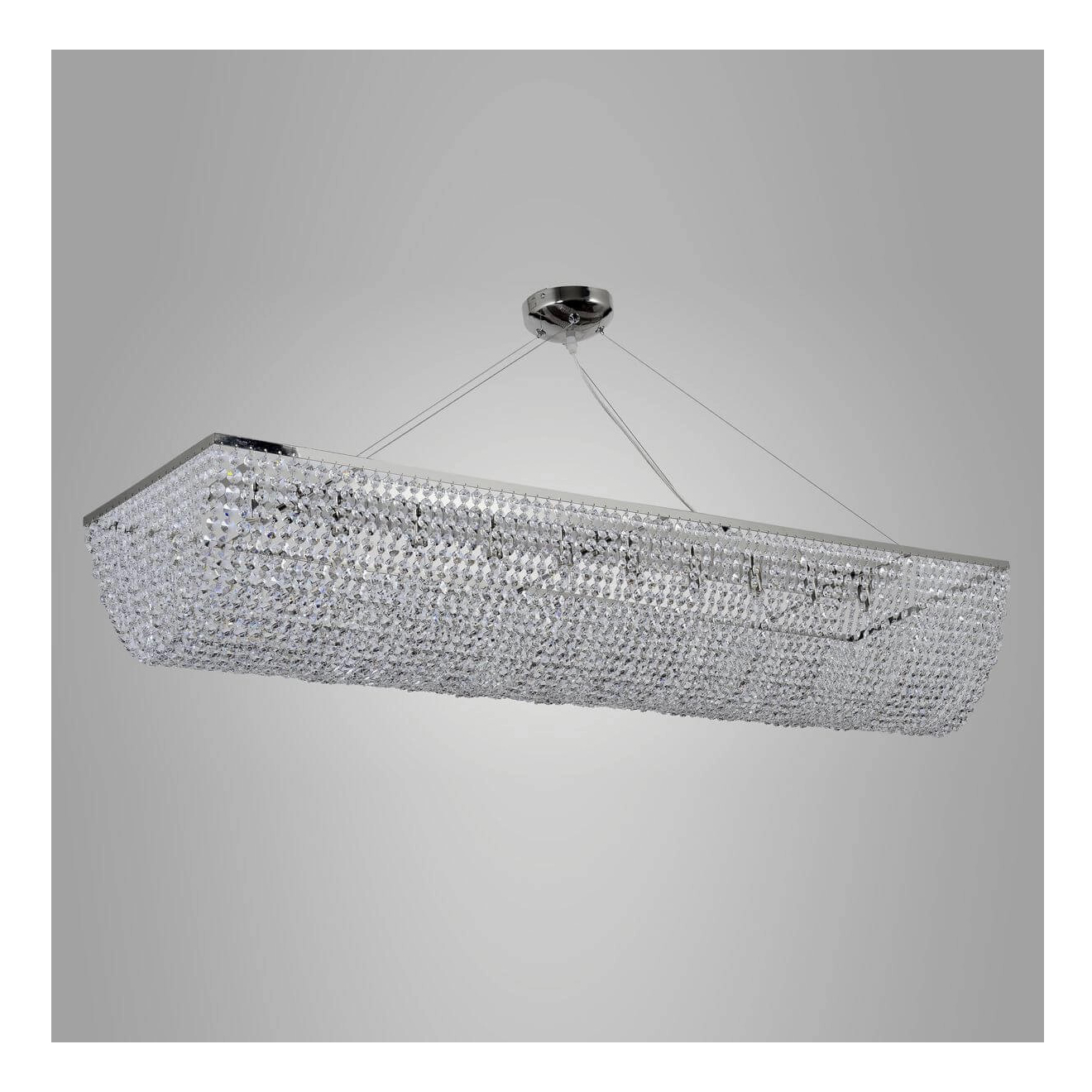 

Люстра Arti Lampadari Milano E 1.5.120X30.102 G9 серебристая
