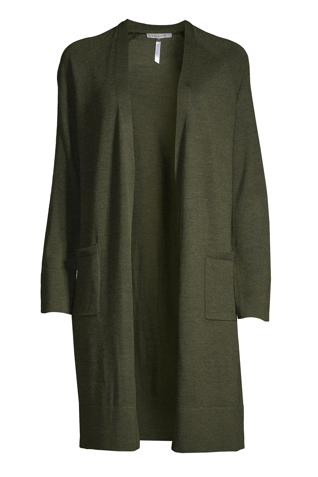 

Кардиган женский cut & pret 2108 AIRY хаки S, 2108 AIRY