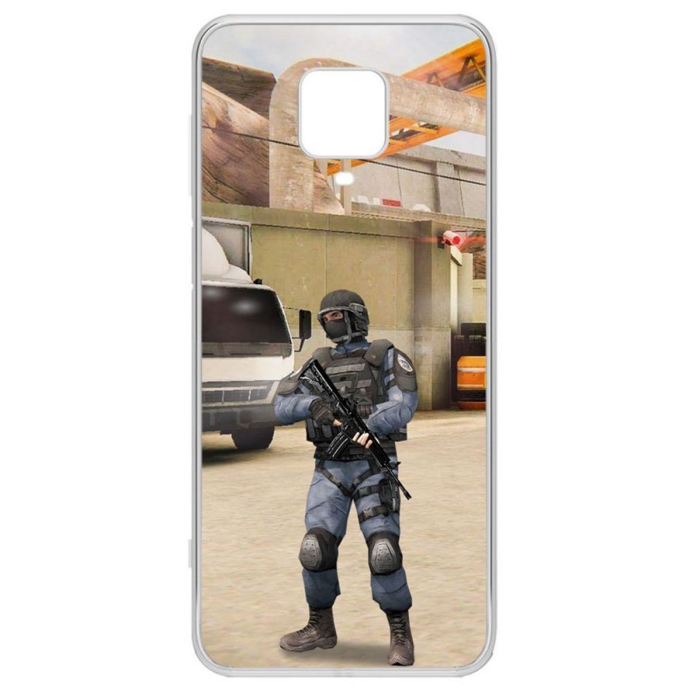 

Чехол-накладка Krutoff Standoff 2 - GIGN для Xiaomi Redmi Note 9 Pro