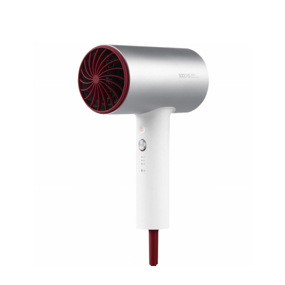 

Фен Soocas Anions Hair Dryer H3S 1800 Вт серебристый, Anions Hair Dryer H3S