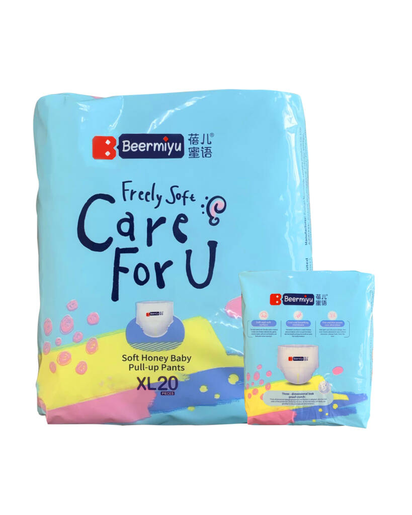 фото Подгузники-трусики ультратонкие beermiyu diapers 20шт xl