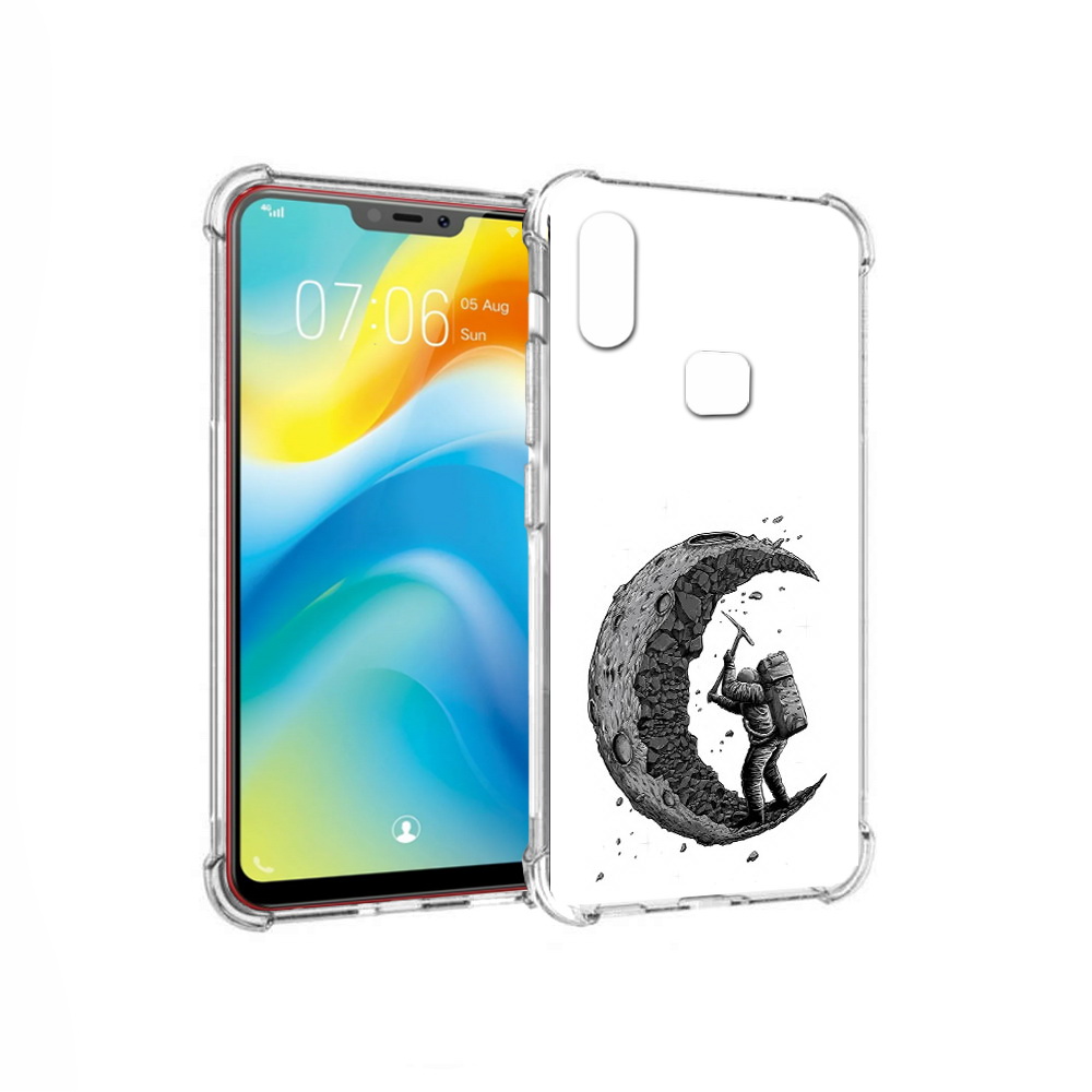

Чехол MyPads Tocco для Vivo Y85 камненная луна (PT108269.426.384), Прозрачный, Tocco