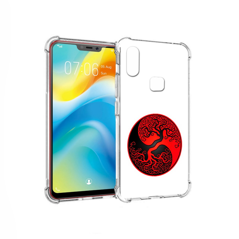 

Чехол MyPads Tocco для Vivo Y85 инь янь дерево (PT108269.426.379), Прозрачный, Tocco