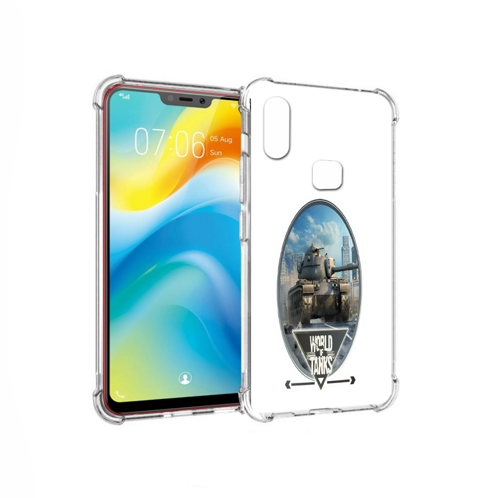 

Чехол MyPads Tocco для Vivo Y85 игра с танками (PT108269.426.375), Прозрачный, Tocco