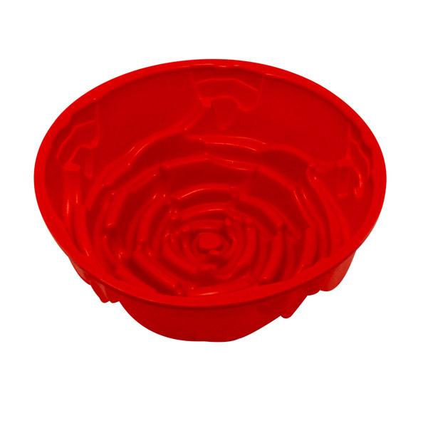 Форма Guffman Rose для выпечки силиконовая 16 х 17 см красная