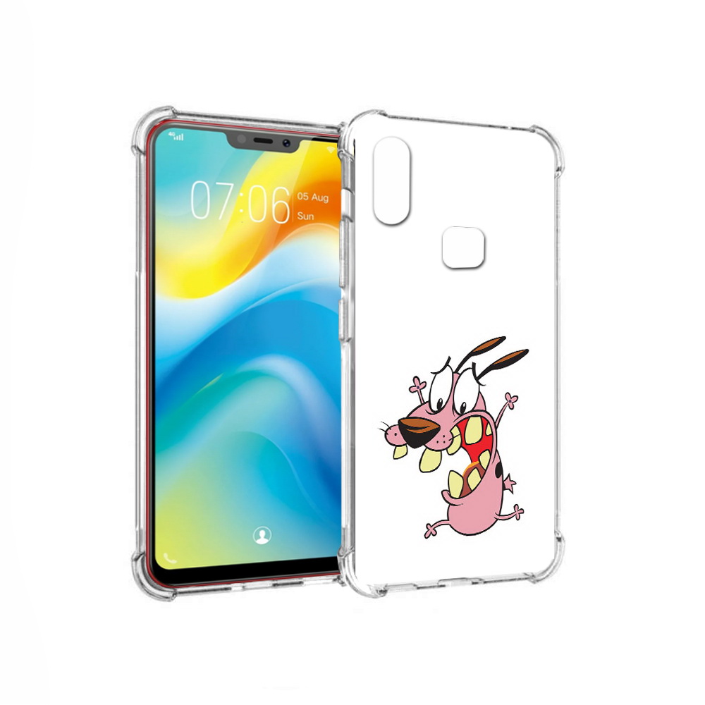 

Чехол MyPads Tocco для Vivo Y85 зубастый бобик (PT108269.426.371), Прозрачный, Tocco
