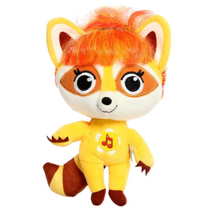 

Мягкая музыкальная игрушка "Енотка Мими", 20 см B20072-20, Желтый, Енотки