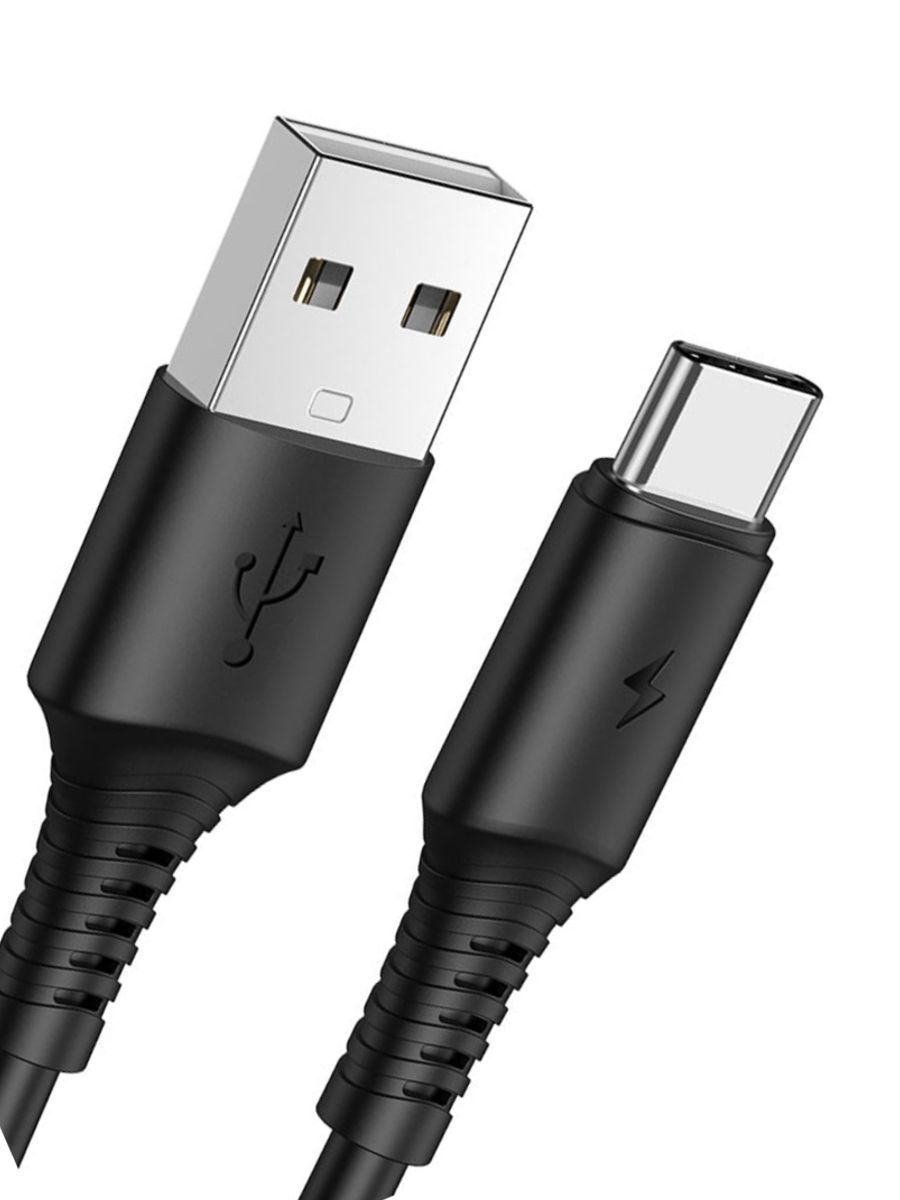 Кабель USB Type-C-USB Ёmart 1м черный