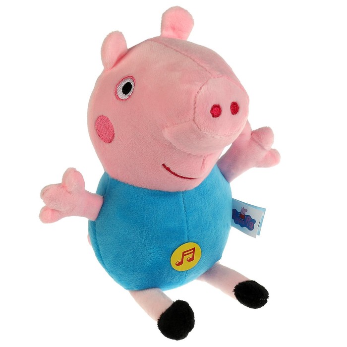 

Мягкая музыкальная игрушка «Джордж», Свинка Пеппа, 16 см, Peppa Pig