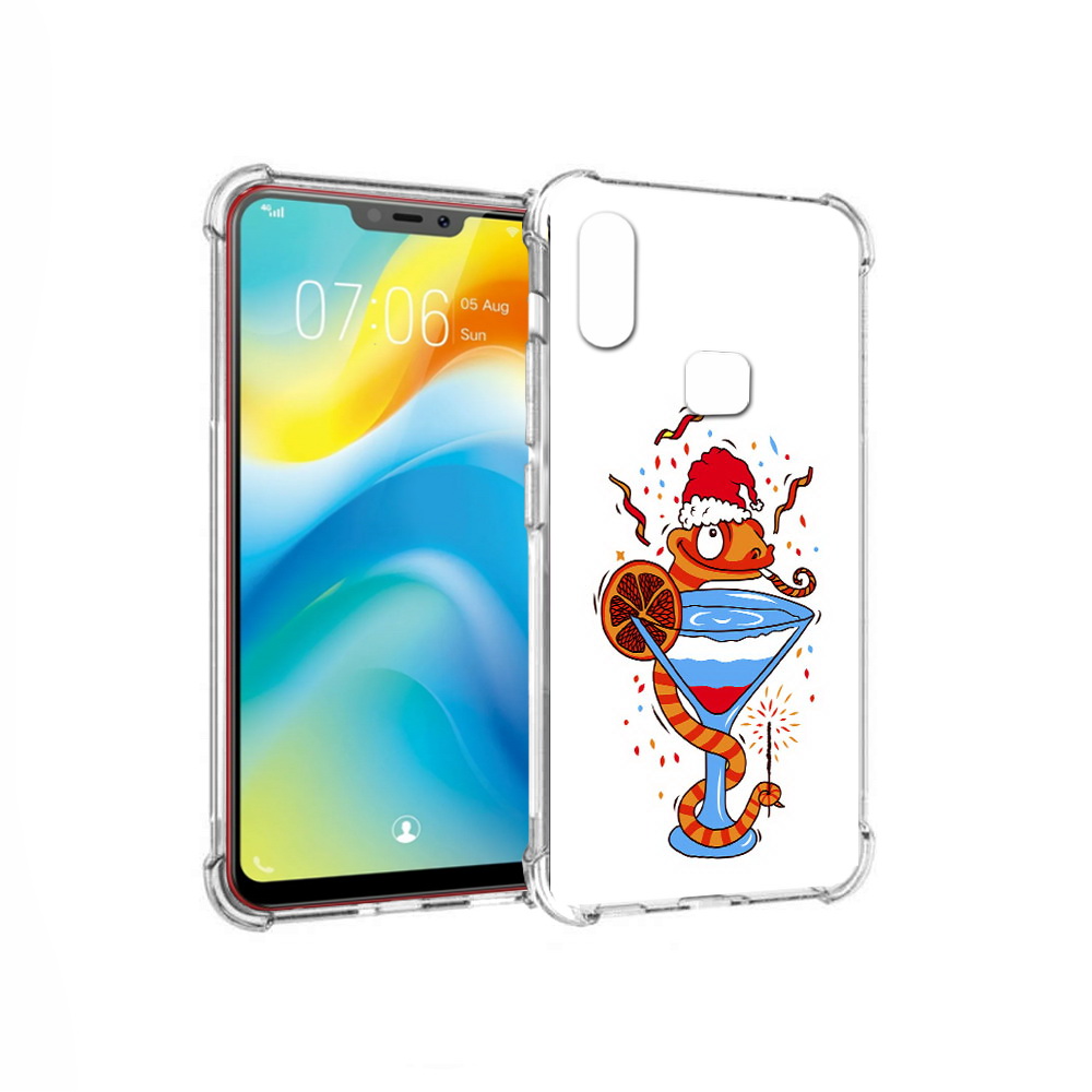 

Чехол MyPads Tocco для Vivo Y85 змейка (PT108269.426.364), Прозрачный, Tocco