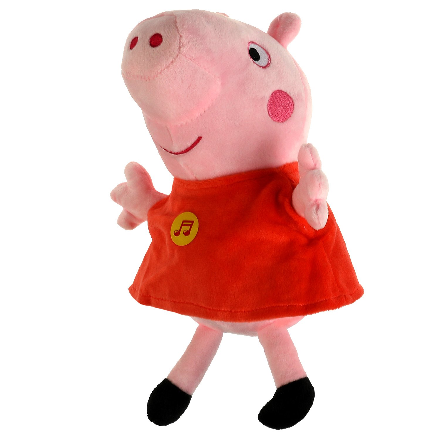 

Мягкая музыкальная игрушка «Свинка Пеппа», 18 см, Розовый, Peppa Pig