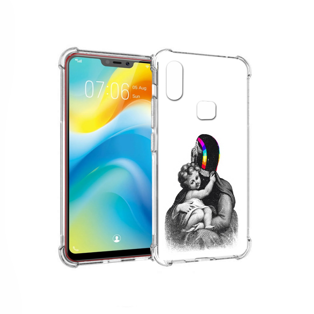 

Чехол MyPads Tocco для Vivo Y85 защитник в шлеме (PT108269.426.350), Прозрачный, Tocco