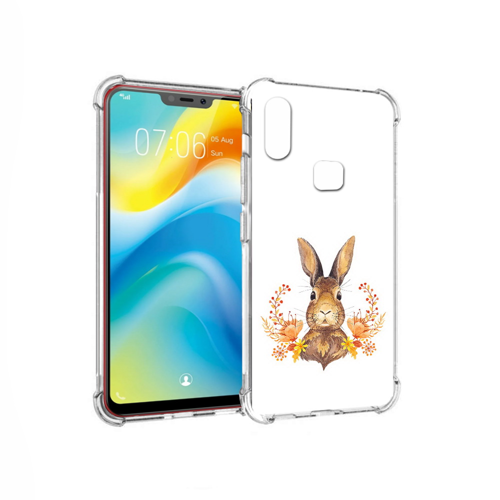 

Чехол MyPads Tocco для Vivo Y85 зайка в цветах (PT108269.426.349), Прозрачный, Tocco