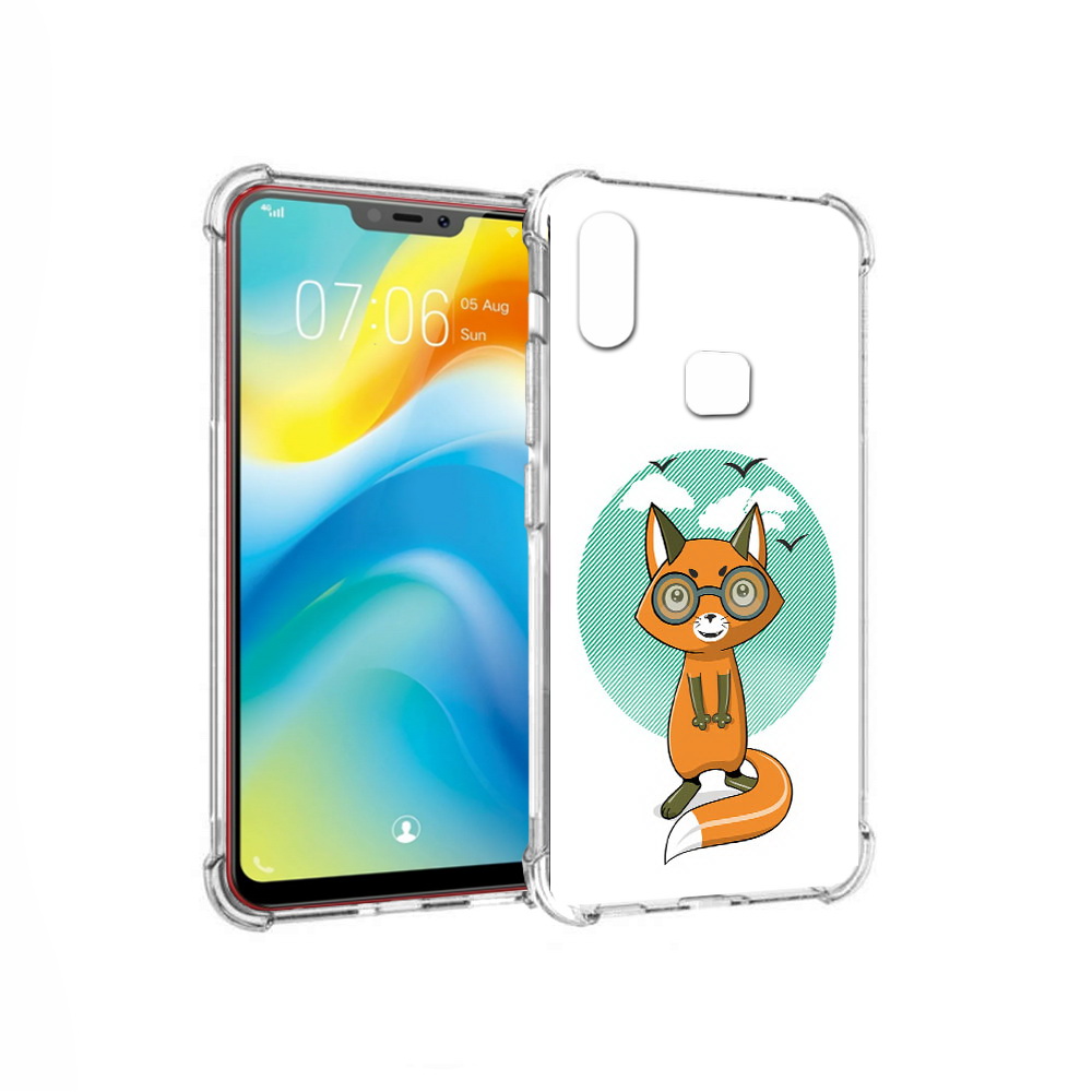 

Чехол MyPads Tocco для Vivo Y85 задумчивая лиса (PT108269.426.348), Прозрачный, Tocco