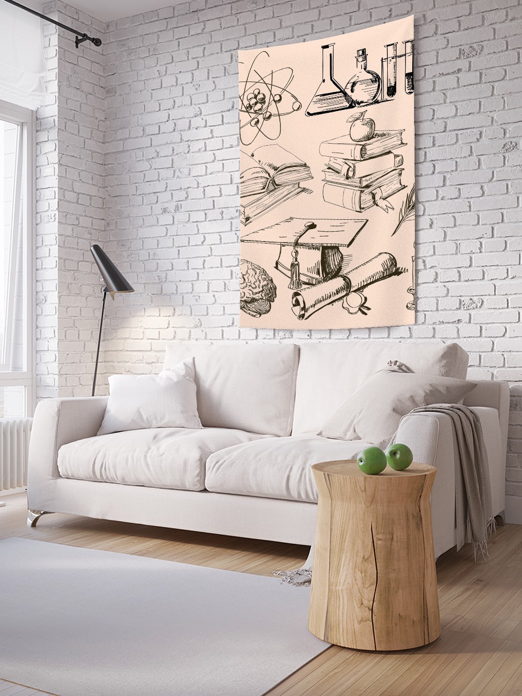 

Вертикальное фотопанно на стену JoyArty Знания выпускника 150x200 см, Знания выпускника