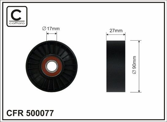 

Натяжной ролик CAFFARO 500077