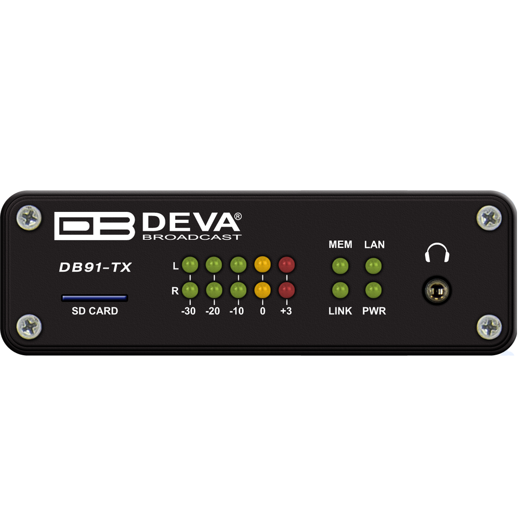 IP Аудио кодер DEVA Broadcast DB91-TX