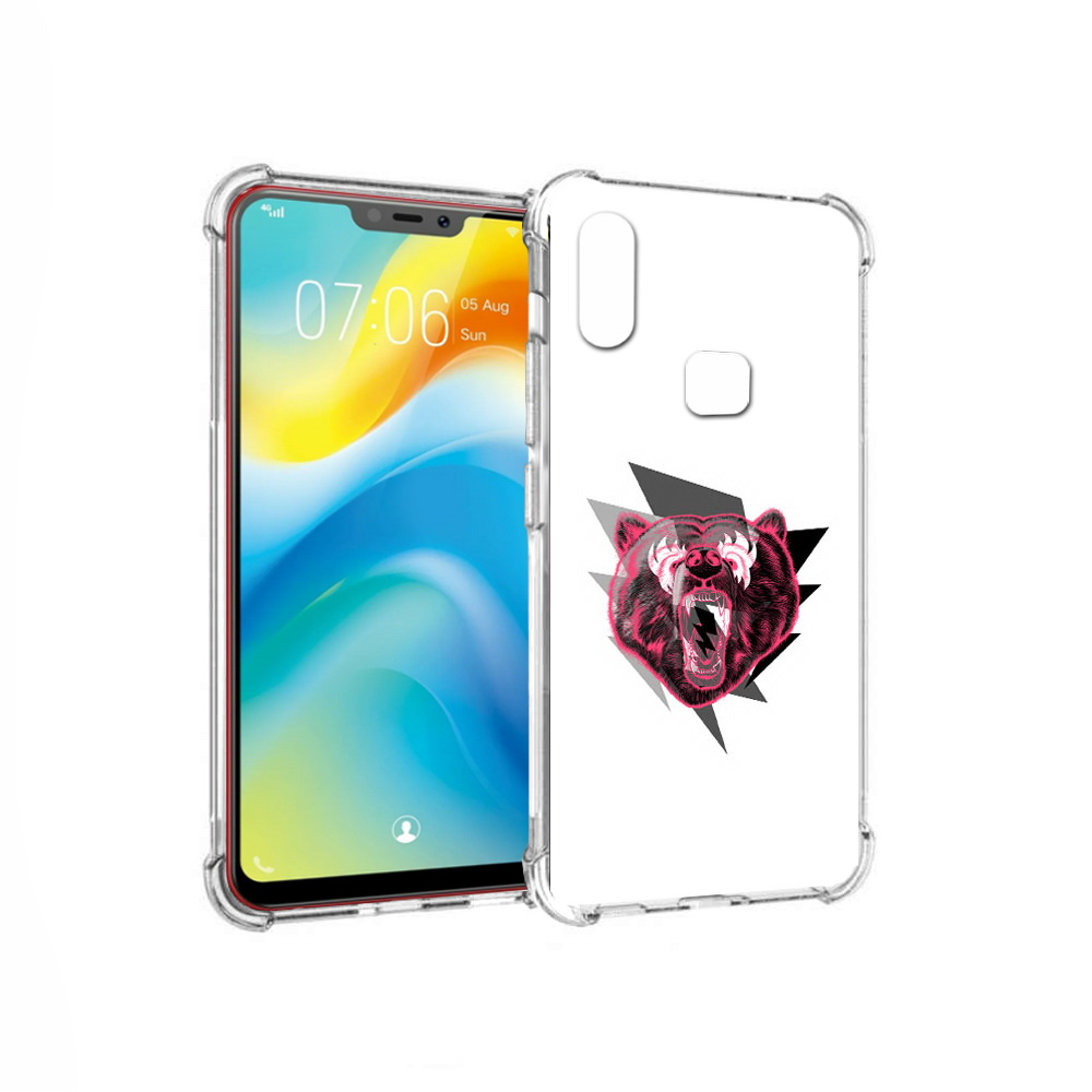 

Чехол MyPads Tocco для Vivo Y85 грозовой медведь (PT108269.426.301), Прозрачный, Tocco